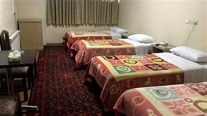 اتاق چهار تخته هتل ایران اصفهان